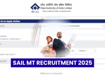 SAIL MT Recruitment 2025 for 124 Vacancies, Eligibility Criteria, Apply Online 